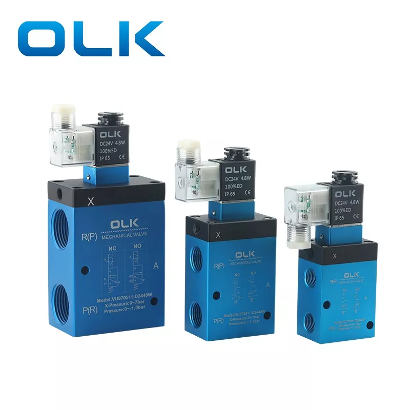 Vu07 vakuumski magnetni ventil 3 Way